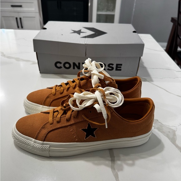 Converse One Star Pro Ox Raw Sugar Skate Shoes NWT - Picture 3 of 5